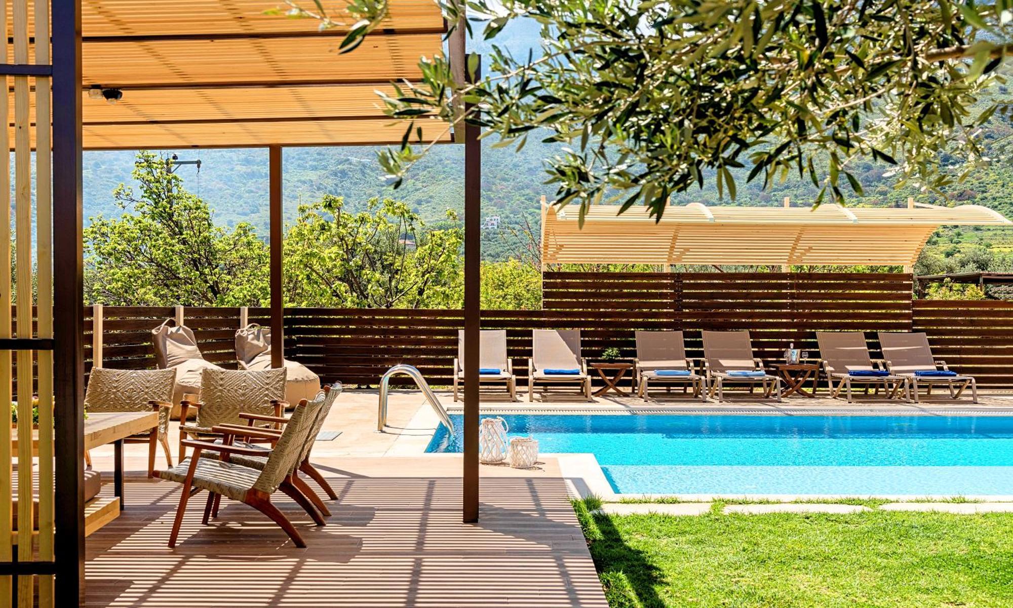 Cretan Sunrise Villa Heated Pool Dhimitroulianá Exteriér fotografie